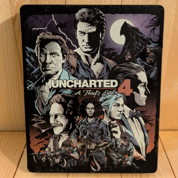 Uncharted 4 A Thief's End Metal case Ps4 - Picture 1 of 5